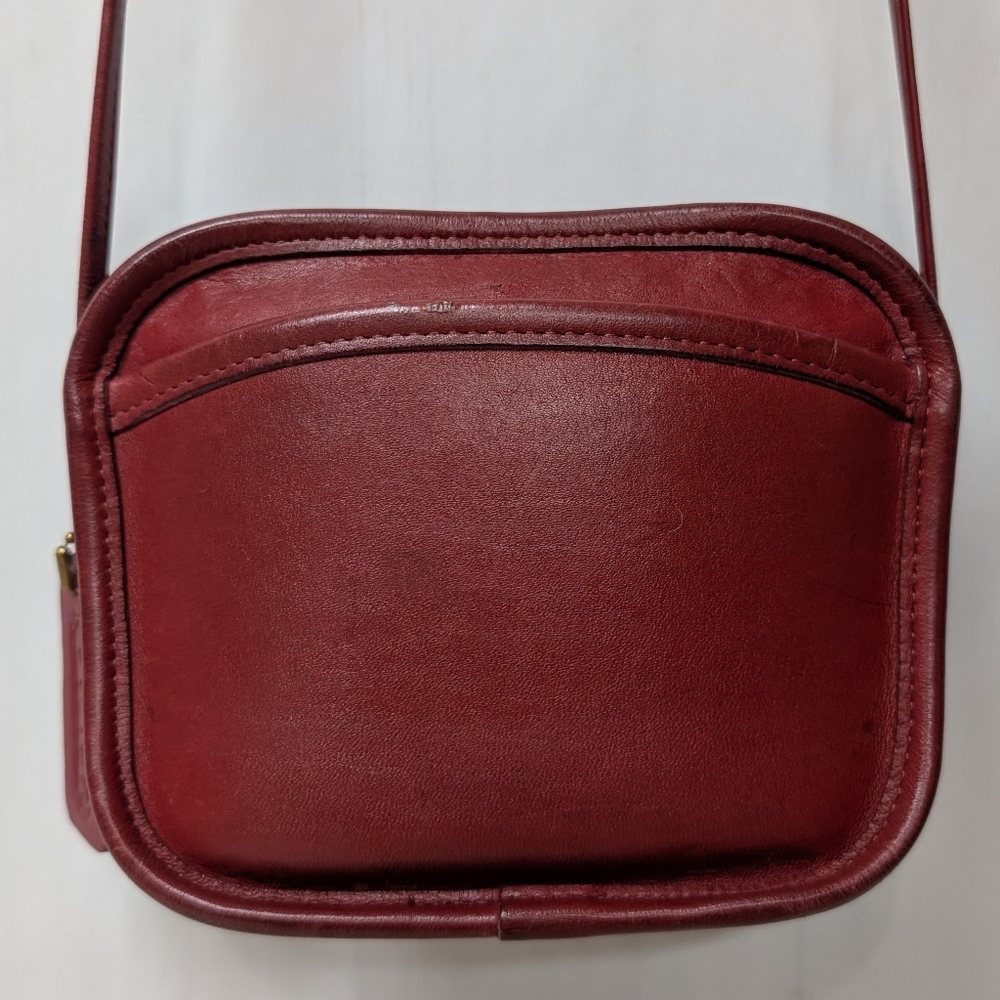 Vintage Coach Hadley Red Crossbody Bag 9935 - Picture 10 of 16